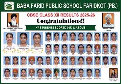 Newspaper clipping about Baba Farid Public School (3 of 39)
